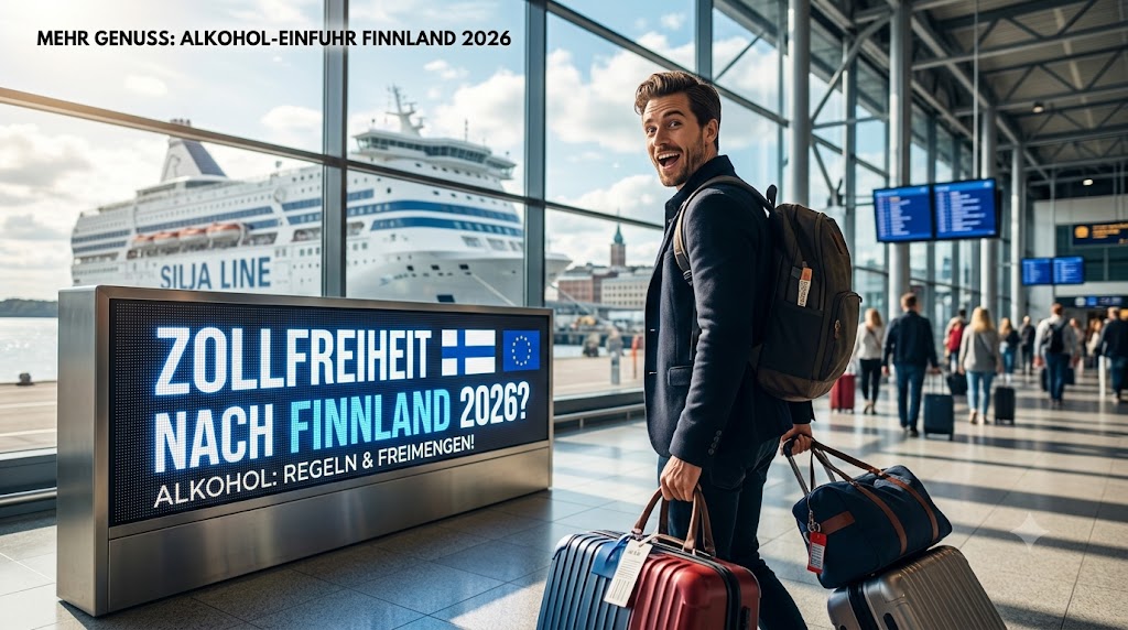 Alkohol nach Finnland einführen Zollregeln & Freimengen – Eindruck aus Finnland