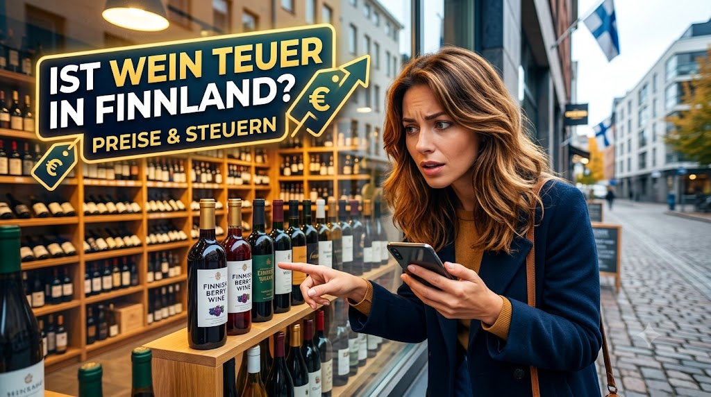 Ist Wein teuer in Finnland Preise & Steuern 2026 – Eindruck aus Finnland