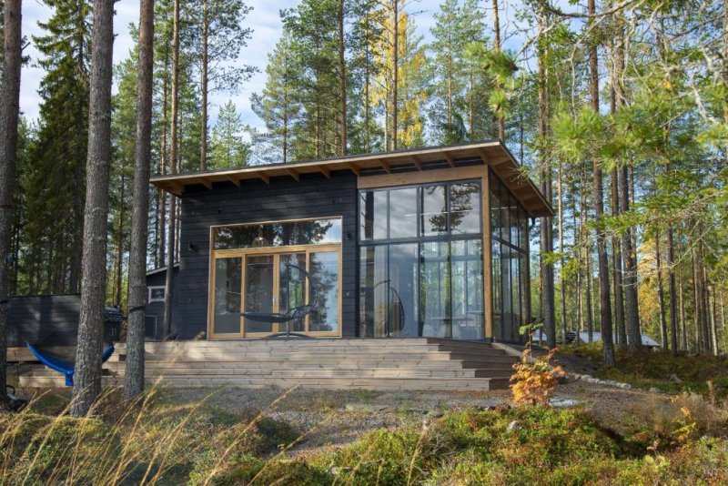 Ferienhaus Rantarovio – Ferienhaus am Alvajärvi — in Mittelfinnland — Direkt am See